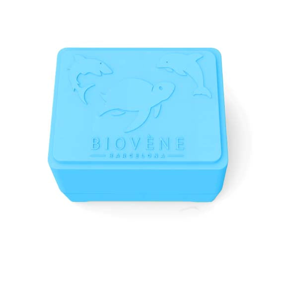 BAMBOO IN-SHOWER CASE Universal Case for Storage & Travel - Sky Blue