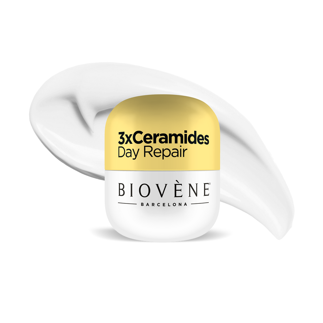 3X CERAMIDES DAY REPAIR Barrier-Boosting Moisturizer with Extra-Hydrating HA, Ceramides, CICA & Organic Banana