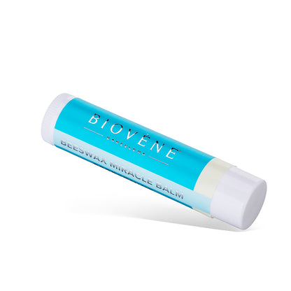 BEESWAX PEPPERMINT Extra-Moisturizing Miracle Lip Balm for Dryness, Cracking &amp; Chapping, 4 pack