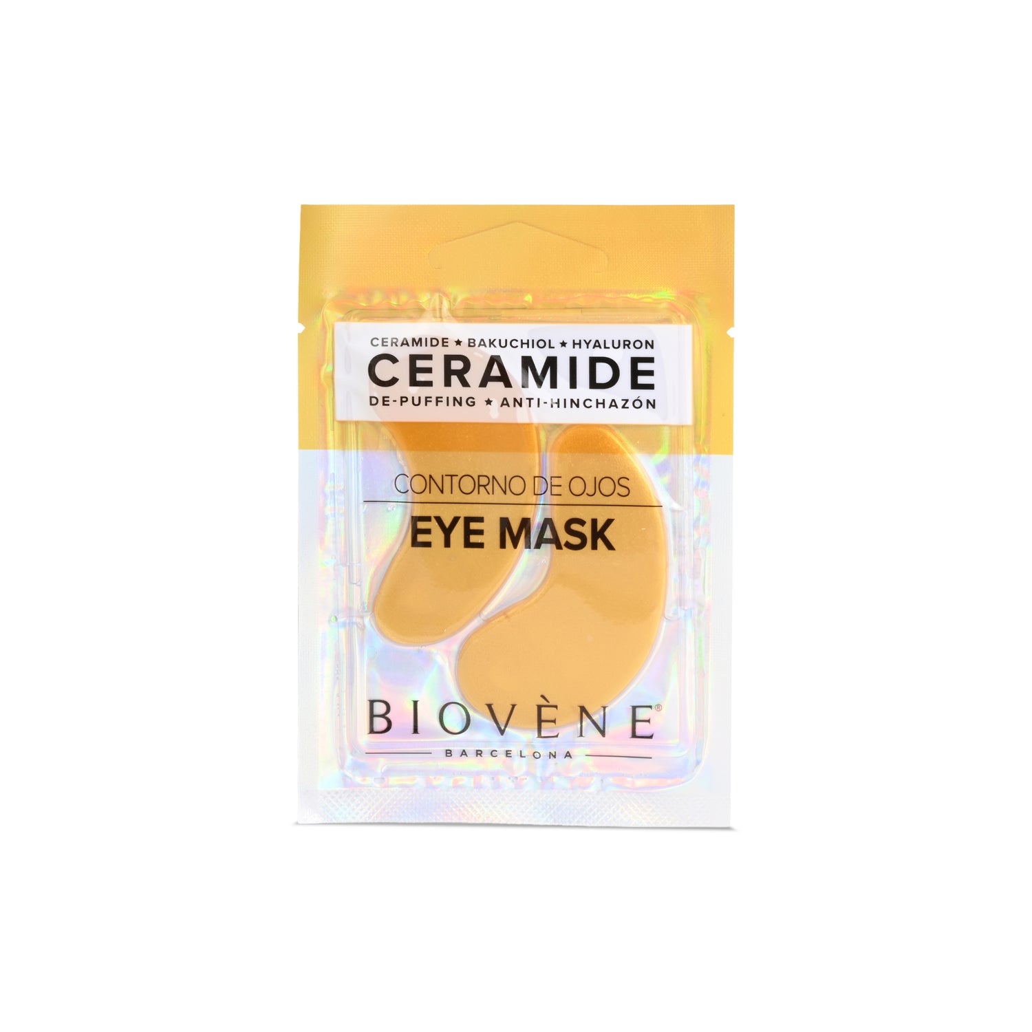 CERAMIDES De-Puffing Eye Pad Mask with BAKUCHIOL &amp; HYALURON
