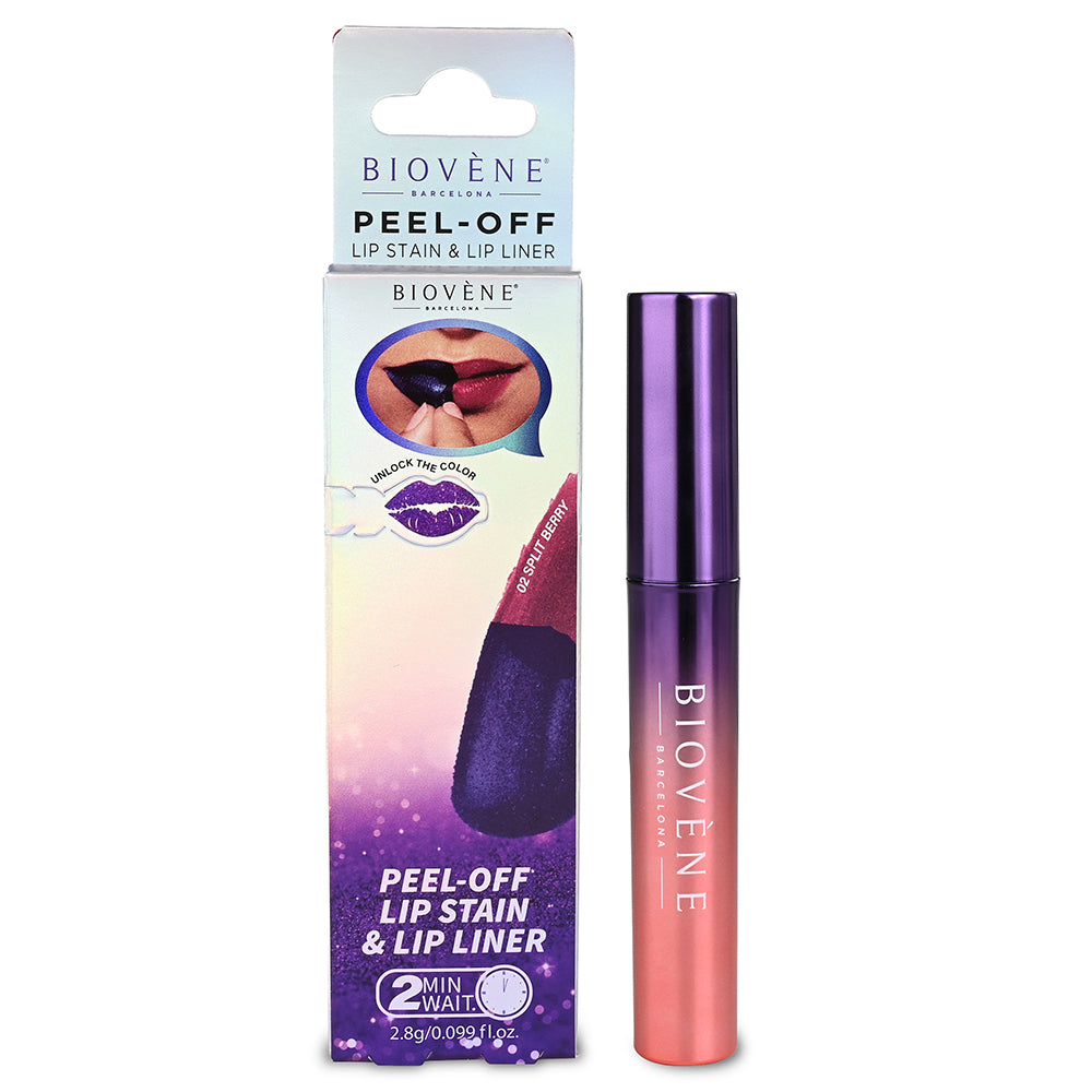 PEEL-OFF PERFECT REVEAL LIP STAIN &amp; LINER IN ONE - Split Berry Stay-Perfect All Day