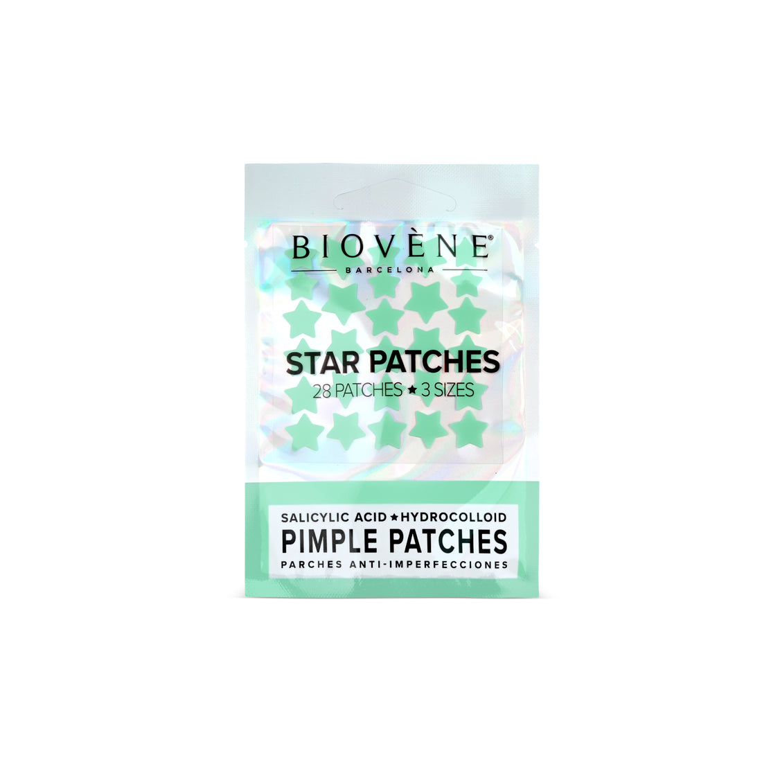 STAR PATCHES Green Pimple Patches - Anti-Blemish Stars, 28 patches