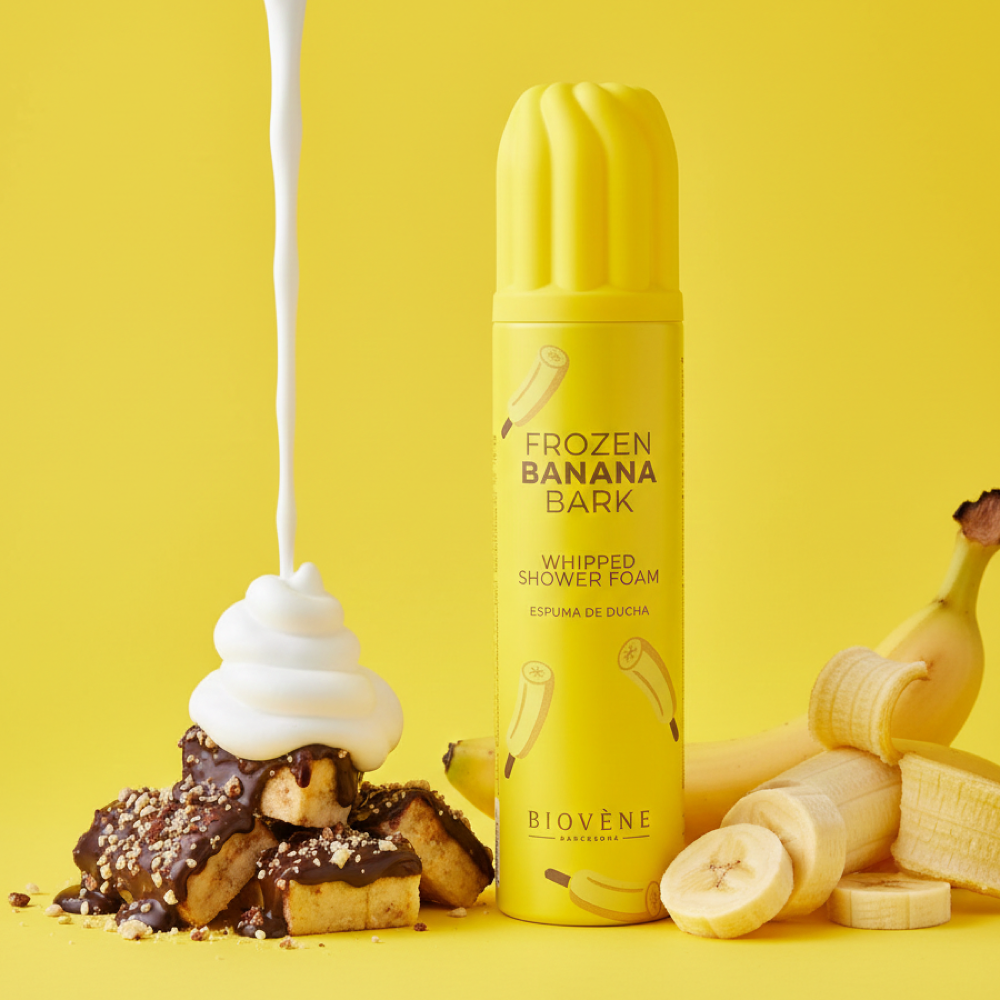 FROZEN BANANA BARK Whipped Shower Foam