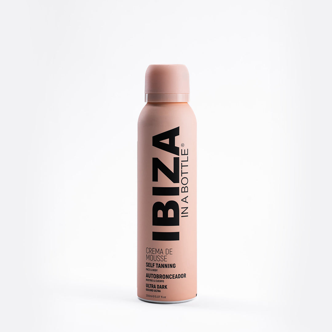 IBIZA CREMA DE MOUSSE Ultra Dark Self-Tanning Professional Face & Body Mousse