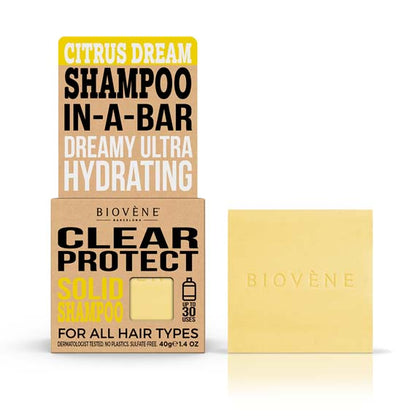 CLEAR PROTECT Citrus Dream Solid Shampoo Bar